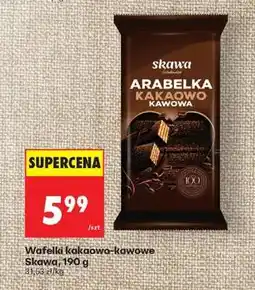 Biedronka Wafelki kakaowo-kawowe Skawa, 190 g oferta