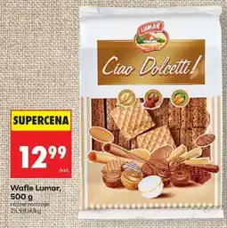 Biedronka Wafle Lumar, 500 g oferta