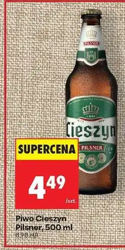 Biedronka Piwo Cieszyn Pilsner 500 ml oferta