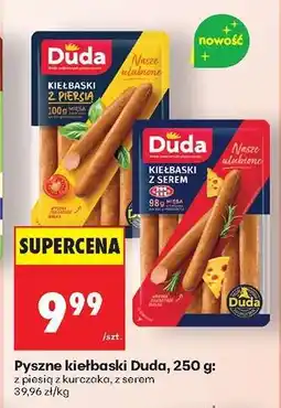 Biedronka Pyszne kiełbaski Duda, 250 g oferta
