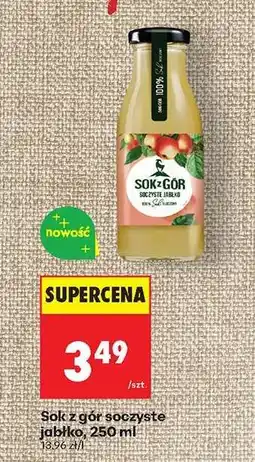 Biedronka Sok z gór soczyste jabłko, 250 ml oferta