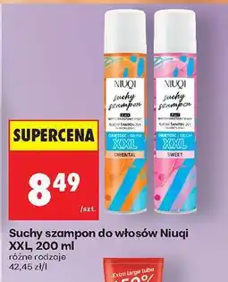 Biedronka Suchy szampon do włosów Niuqi XXL, 200 ml oferta