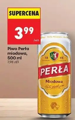 Biedronka Piwo Perła Miodowa 500 ml oferta