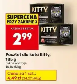 Biedronka Pasztet dla kota Kitty, 185 g oferta