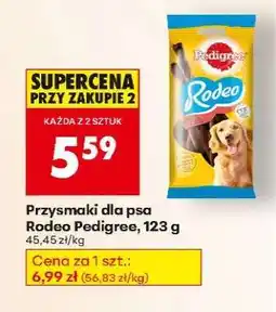 Biedronka Przysmaki dla psa Rodeo Pedigree , 123 g oferta