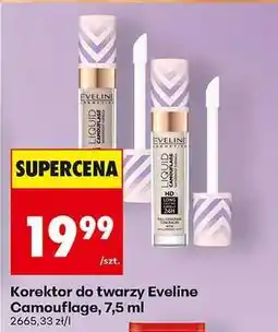 Biedronka Korektor do twarzy Eveline Camouflage, 7,5 ml oferta