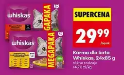 Biedronka Karma dla kota Whiskas, 24x85 g oferta