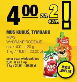 SPAR mini Mus kubuś, tymbark mws oferta