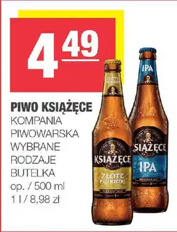 SPAR mini Piwo książęce kompania piwowarska oferta