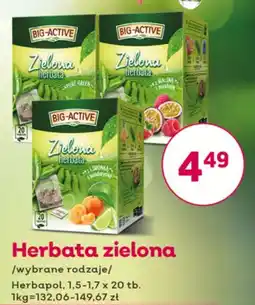 Bliski Herbata zielona Herbapol oferta