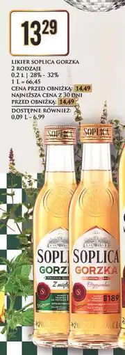 Dino Likier 32 % Soplica Gorzka oferta