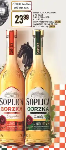 Dino Wódka Soplica Gorzka Z Miętą oferta