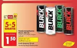 Biedronka Napój energetyczny sex energy Black Energy oferta