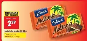 Biedronka Herbatniki Krakuski Maltanki oferta