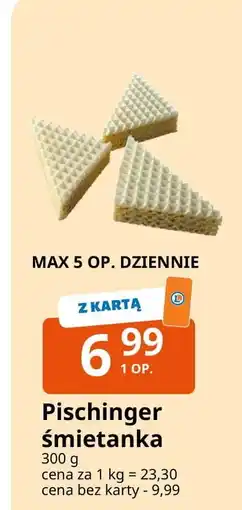 E.Leclerc Wafle pischinger śmietankowe Rich oferta