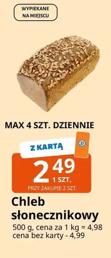 E.Leclerc Chleb słonecznikowy oferta