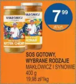 Rabat Sos gotowy makłowicz i synowie oferta