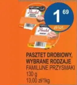 Rabat Pasztet drobiowy, familijne przysmaki oferta