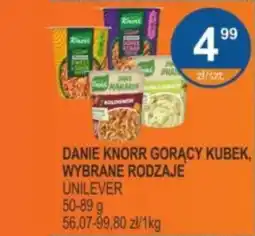 Rabat Danie knorr gorący kubek unilever oferta