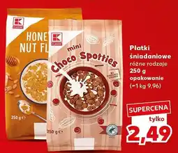 Kaufland Płatki śniadaniowe różne rodzaje 250 g K-Classic oferta