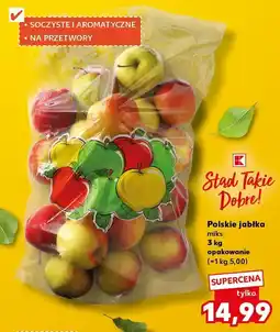 Kaufland Jabłka polskie miks 3 kg Kaufland oferta