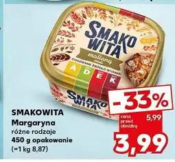 Kaufland Margaryna Smakowita różne rodzaje 450 g oferta