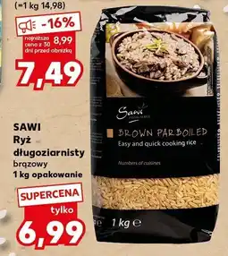 Kaufland Ryż długoziarnisty Sawi brązowy 1 kg oferta