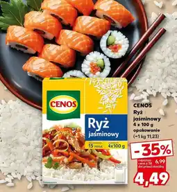Kaufland Ryż jaśminowy Cenos 4x100 g oferta