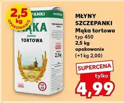 Kaufland Mąka tortowa Młyny Szczepanki 2,5 kg oferta