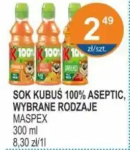 Rabat Sok kubus 100% aseptic maspex oferta