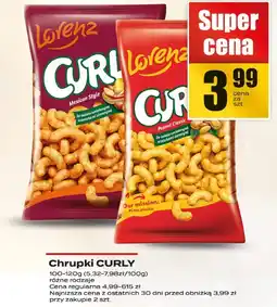 Supeco Chrupki CURLY 100g oferta