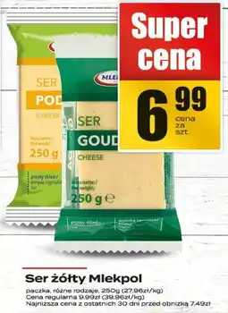 Supeco Ser żółty Mlekpol oferta