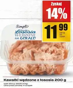 Supeco Kawałki wędzone z łososia 200g Supeco oferta