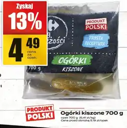Supeco Ogórki kiszone 700g Supeco oferta
