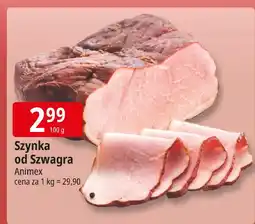 E.Leclerc Szynka od Szwagra 100g Animex oferta