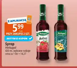 E.Leclerc Syrop Herbapol Imbir 420ml oferta