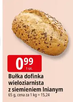 E.Leclerc Bułka dofinka wieloziarnista z siemieniem lnianym 65g Leclerc oferta