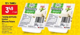 Polomarket Twaróg półtłusty kostka Mleczna Polana oferta