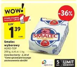 Intermarche Smalec Agro-top oferta