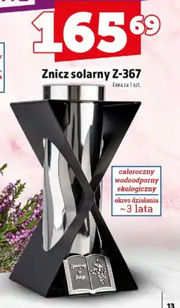 Topaz Znicz solarny Z-367 oferta