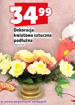 Topaz Dekoracja kwiatowa sztuczna podłużna oferta