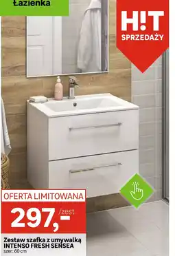 Leroy Merlin Zestaw szafka z umywalką INTENSO FRESH SENSEA oferta