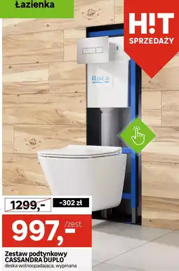 Leroy Merlin Zestaw podtynkowy CASSANDRA DUPLO oferta