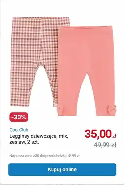 Smyk Cool Club Legginsy dziewczęce, mix oferta