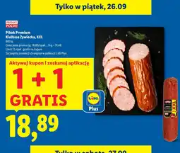 Lidl Kiełbasa Żywiecka XXL 600 g Pikok oferta