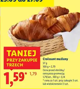 Lidl Croissant maślany Lidl oferta