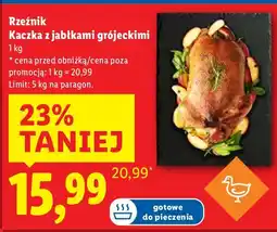Lidl Kaczka z jabłkami grójeckimi Rzeźnik oferta