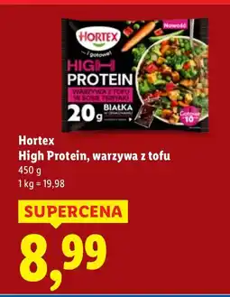 Lidl Warzywa z tofu High Protein 450 g Hortex oferta
