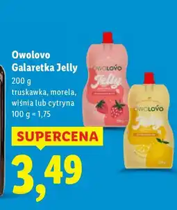 Lidl Galaretka Jelly truskawka Owolovo oferta