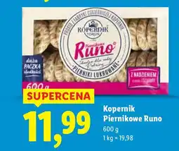 Lidl Ciastka Piernikowe Runo Kopernik oferta